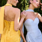 Sweetheart Neckline Leg Slit Gown By Ladivine CD411 - Women Evening Formal Gown - Special Occasion