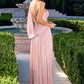 Chiffon One Shoulder A-Line Gown By Ladivine CD418 - Women Evening Formal Gown - Special Occasion/Curves