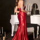 Glitter One Shoulder Mermaid Gown By Ladivine CD420 - Women Evening Formal Gown - Special Occasion