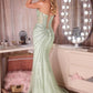Strapless Sweetheart Neckline Gown By Ladivine CD660 - Women Evening Formal Gown - Special Occasion