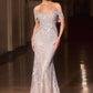 Off The Shoulder Sweetheart Gown By Ladivine CD693 - Women Evening Formal Gown - Special Occasion