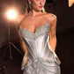 Strapless Sweetheart Mermaid Gown By Ladivine CD697 - Women Evening Formal Gown - Special Occasion