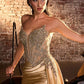 Satin Sweetheart Neckline Gown By Ladivine CD722 - Women Evening Formal Gown - Special Occasion