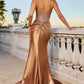 Fit & Flare Sweetheart Leg Slit Gown By Ladivine CD744 - Women Evening Formal Gown - Special Occasion