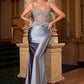 Embellished Sweetheart Neckline Gown By Ladivine CD757 - Women Evening Formal Gown - Special Occasion