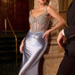 Embellished Sweetheart Neckline Gown By Ladivine CD757 - Women Evening Formal Gown - Special Occasion