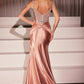 Embellished Sweetheart Neckline Gown By Ladivine CD757 - Women Evening Formal Gown - Special Occasion