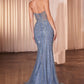 Strapless Layered Tulle Sweetheart Neck Gown by Cinderella Divine CD794 - Special Occasion/Curves