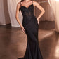 Off The Shoulder Sweetheart Neckline Gown by Cinderella Divine CD798 - Special Occasion/Curves