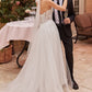 Embroidered Strapless A-Line Bridal Gown by Cinderella Divine - CD827W
