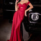 Off The Shoulder Sweetheart Neckline Gown by Cinderella Divine CD836 - Special Occasion