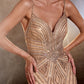 Embellished Fitted Sweetheart Neckline Gown by Cinderella Divine CD845 - Special Occasion