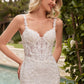 Lace Sweetheart Neckline Mermaid Bridal Gown by Ladivine CDS432W
