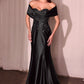 Sweetheart Neckline Mermaid Gown by Cinderella Divine CDS507 - Special Occasion/Curves