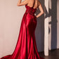 Strapless Sweetheart Neckline By Ladivine CDS530 - Women Evening Formal Gown - Special Occasion