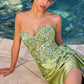 Strapless Sweetheart Neckline By Ladivine CDS530 - Women Evening Formal Gown - Special Occasion