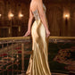 Embellished Crystal Corset Gown By Ladivine CDS546 - Women Evening Formal Gown - Special Occasion