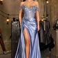 Off Shoulder High Slit Gown By Ladivine CDS554 - Women Evening Formal Gown - Special Occasion
