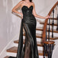 Sweetheart Neckline Sheath Gown By Ladivine CDS565 - Women Evening Formal Gown - Special Occasion