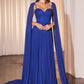 Pleated A-Line Sweetheart Neckline Gown by Cinderella Divine CJ937 - Special Occasion/Curves