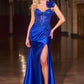 3D Floral Shoulder Sweetheart Gown By Ladivine CM386 - Women Evening Formal Gown - Special Occasion