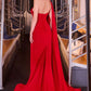 One Shoulder Neckline Gown By Ladivine CM8428 - Women Evening Formal Gown - Special Occasion/Curves