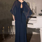 Modest Scoop Neckline Gown By Ladivine CR884 - Women Evening Formal Gown - Special Occasion/Curves