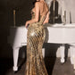 Strapless Sweetheart Neckline Gown By Ladivine CZ2409 - Women Evening Formal Gown - Special Occasion