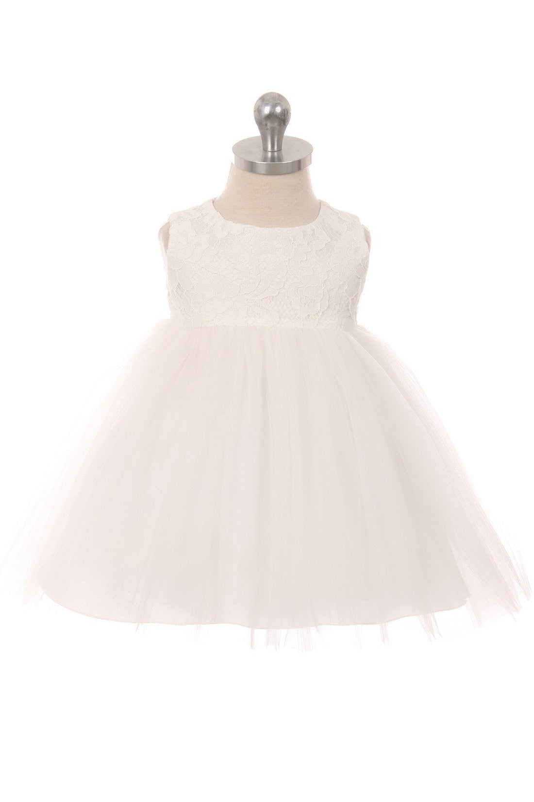 Baby Girl Lace Blush Pink Illusion Party Dress- AS414B Kids Dream