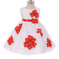 Baby Girl Shantung Flower Petals Party Dress- AS219F Kids Dream