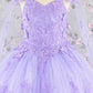 Butterfly Sequin Sweetheart Neckline Kids Mini Quince Dress by Elizabeth K - GK114