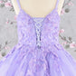 Butterfly Sequin Sweetheart Neckline Kids Mini Quince Dress by Elizabeth K - GK114