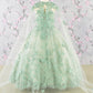 Butterfly Sequin Sweetheart Neckline Kids Mini Quince Dress by Elizabeth K - GK114