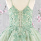 Butterfly Sequin Sweetheart Neckline Kids Mini Quince Dress by Elizabeth K - GK114