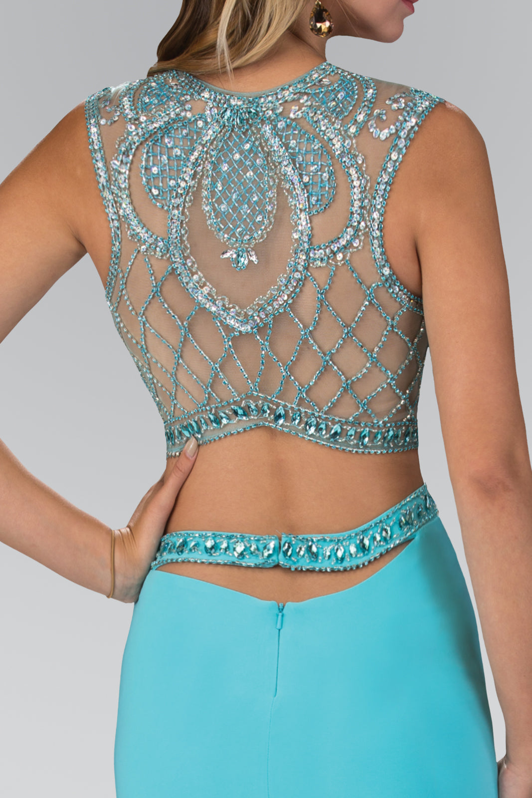 Elizabeth K GL1328 Prom Dress - Tiffany | NewYorkDress Elizabeth K GL1328 Prom Dress - Tiffany | NewYorkDress