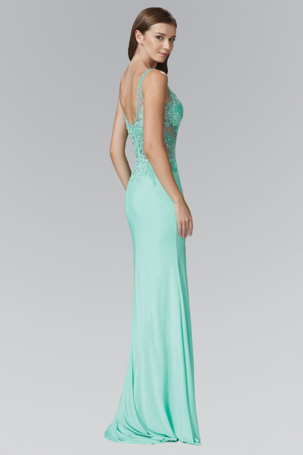 Elizabeth K GL2052 Prom Dress - Coral