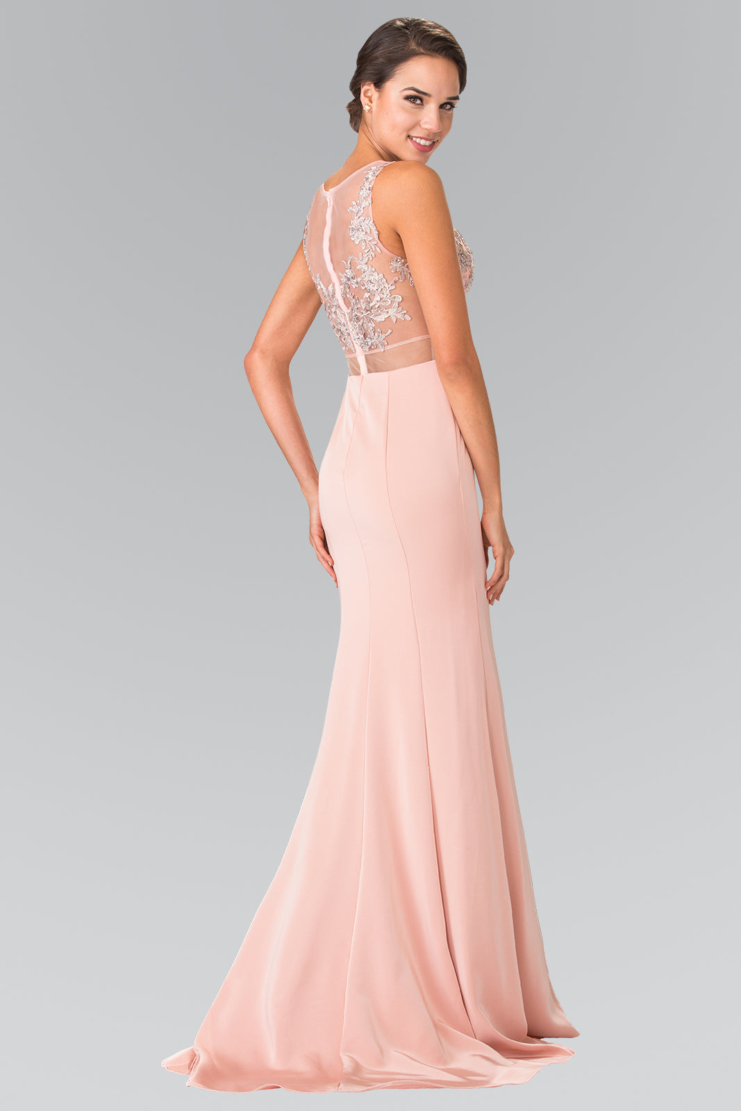Elizabeth K GL2247 Prom Dress - Dark Rose
