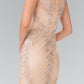 Beaded Lace Boat-Neck Mermaid Dress by Elizabeth K - GL2289 - Special Occasion