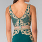 Embroidered Two-Piece Sleeveless Dress by Elizabeth K - GL2334