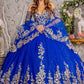 Sequin Off Shoulder Quinceanera Dress by Elizabeth K - GL3184