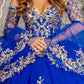 Sequin Off Shoulder Quinceanera Dress by Elizabeth K - GL3184