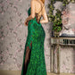 Floral Embroidery Mermaid Women Formal Dress by GLS by Gloria - GL3217 - Special Occasion/Curves