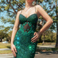 Floral Embroidery Mermaid Women Formal Dress by GLS by Gloria - GL3217 - Special Occasion/Curves