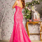 Sequin Illusion Sweetheart Mermaid Women Formal Dress by GLS by Gloria - GL3228 - Special Occasion/Curves