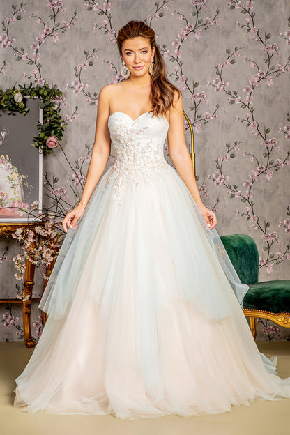 Strapless Sweetheart A-Line Women Formal Dress by GLS by Gloria - GL3244