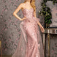 Jewel Strapless Mermaid Women Formal Dress by GLS by Gloria - GL3257 - Special Occasion/Curves