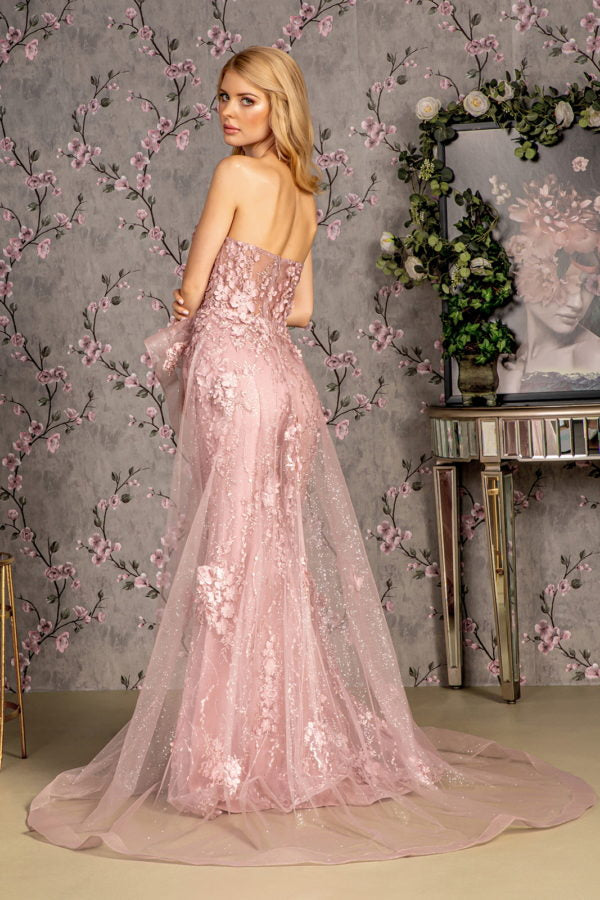 GLS by Gloria GL3257 Prom Dress - Champagne | NewYorkDress