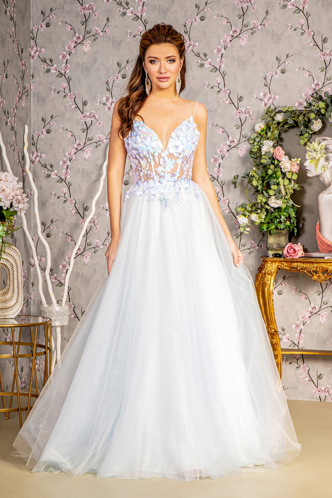 Sweetheart Neckline A-Line Women Formal Dress by GLS by Gloria - GL3265
