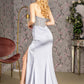 Satin Strapless Mermaid Women Formal Dress by GLS by Gloria - GL3280 - Special Occasion/Curves