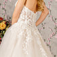Sequin Bead Strapless Women Bridal Dress by GLS by Gloria - GL3349 - Special Occasion/Curves